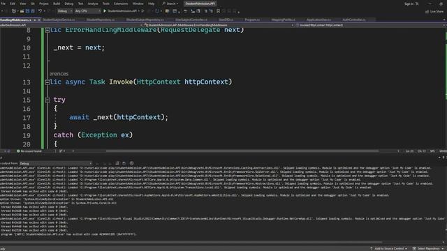 Error Handling and Log Tracing with Middleware in .NET Core | #DotNetCoreErrorHandling #netcore смотреть онлайн