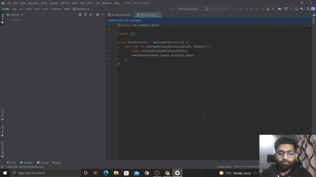 Greeting App in Android Studio | Android Development Full Course in Kotlin | Android Development смотреть онлайн