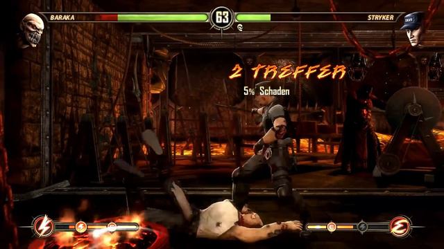Let's Play Mortal Kombat 9 Deutsch #08 - Baraka Story Fatality X-Ray Babality смотреть онлайн