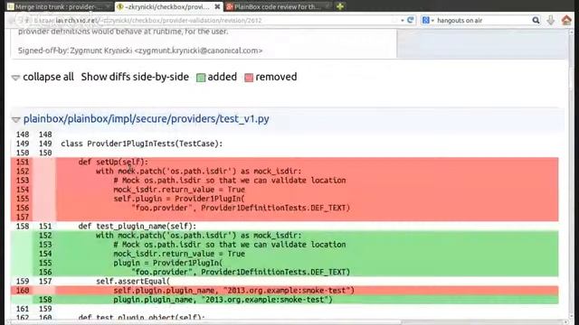 #PlainBox code review for the "povider-validation" branch смотреть онлайн