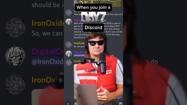 When you join a DayZ Discord #dayz #discord #memes смотреть онлайн