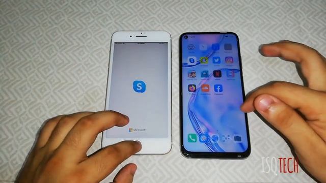 Huawei Nova 7i Vs Iphone 7 Plus - Speedtest (4K)