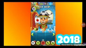 Эволюция игры Мой Говорящий Том (2013-2022)