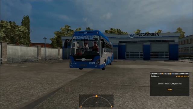 How to Mod Bus Hyundai Universe Tracomeco ETS2 game - Euro Truck Simulator 2 смотреть онлайн