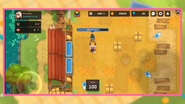 милый ДРАКОНЧИК спасает земле-пати | Обновление | New update | Guardian Tales смотреть онлайн