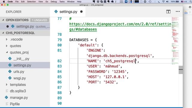 Python Django Bangla (বাংলা) Tutorial 5️⃣ PostgreSQL ??? смотреть онлайн