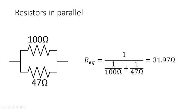 Resistors in Series and Parallel смотреть онлайн