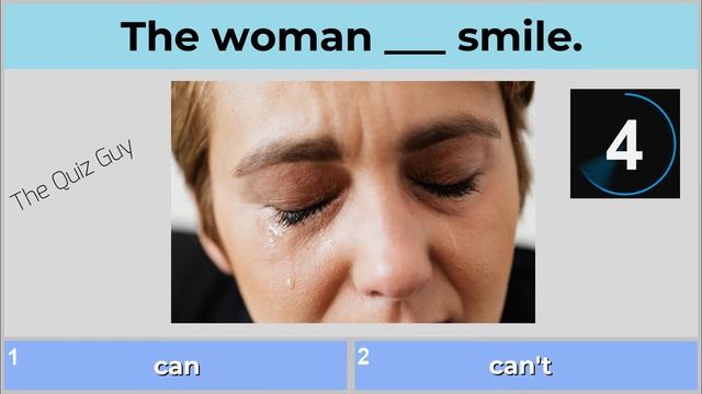 Quiz to learn English: Can or Can't смотреть онлайн