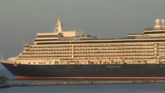 Супер лайнер Queen Elizabeth в Одессе! ч.5 смотреть онлайн