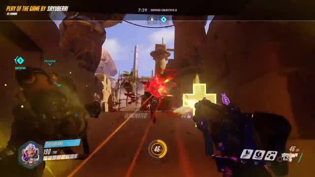Sombra POTG Overwatch PS4 2 смотреть онлайн