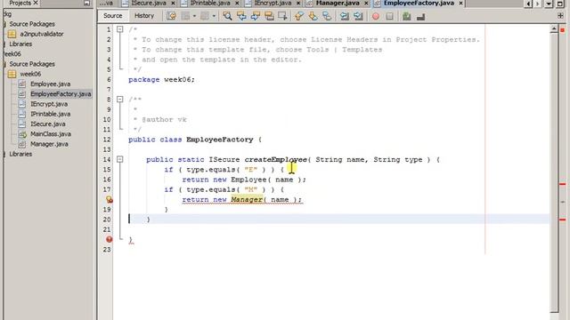 Week 06 Java Interface Part 11 смотреть онлайн