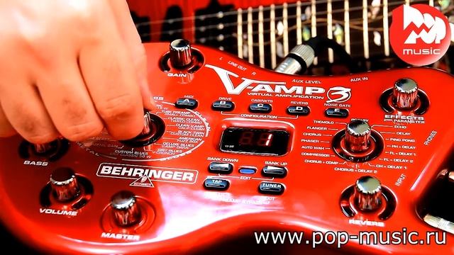 Гитарный процессор BEHRINGER V-AMP 3 смотреть онлайн