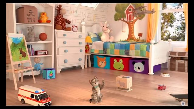 Little Kitten - My Favorite Cat - Best Interactive App for Kids & Toddlers смотреть онлайн