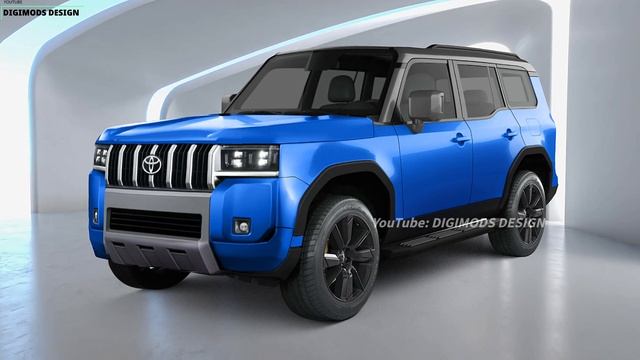 TOYOTA LAND CRUISER PRADO 2024-2025? REDESIGN | Digimods DESIGN |