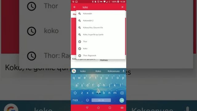 Custom Search Suggestion SearchView with Search History смотреть онлайн