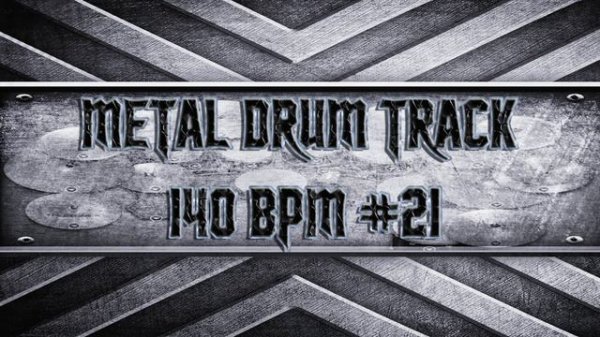 Modern Metal Drum Track 140 BPM