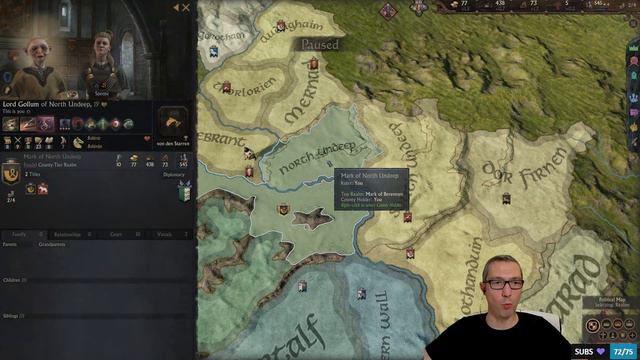 Gollum 003 👑 Lord of the Rings - Realms in Exile 👑 Crusader Kings 3 смотреть онлайн