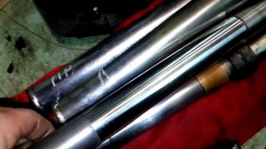 Переборка телескопической вилки  ЧеЗет  ( Ява 634) или как поменять сальники вилки и не только.