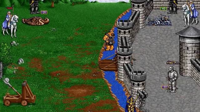 Heroes 2 gameplay - Final battle of Archibald's campaign смотреть онлайн