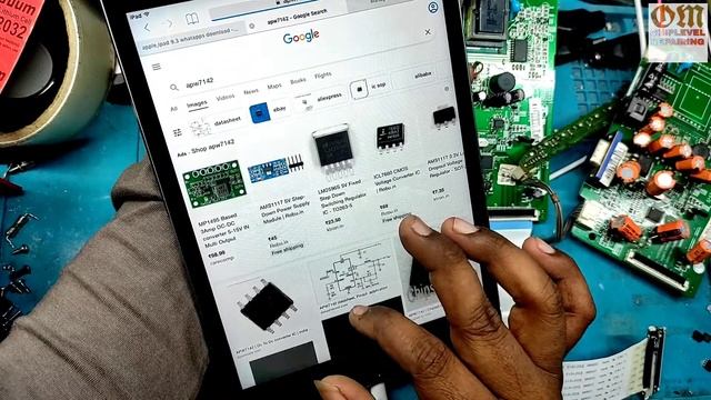 LG Monitor 1643C/1643S NO POWER SOLVE APW7142 IC KA JUGAR