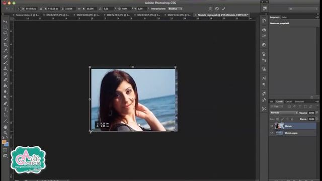 Modello Base per creare un COLLAGE - Tut. Photoshop 56 смотреть онлайн