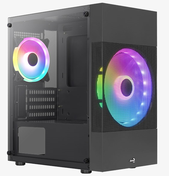 корпус AeroCool Atomic Lite V2 распаковка и обзор смотреть онлайн