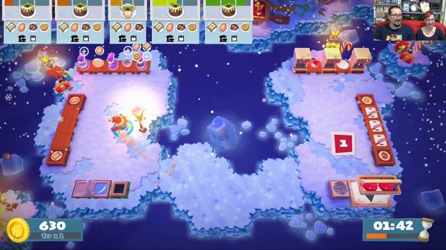 Overcooked 2 - Confusão total cooperativa! Gameplay das DLCs Gratuitas (Nintendo Switch) смотреть онлайн