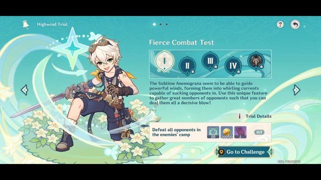 Genshin Impact 3.1 - Autumm Crisis and Highwind Trial 1# смотреть онлайн