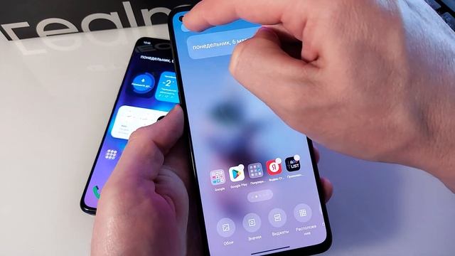 Как на REALME изменять приложение shelf виджеты - быстрый поиск + устранение ошибки shelf смотреть онлайн
