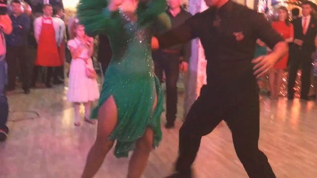 Sebastian Arce & Zhanna Krylova. Adornos Center. Moscow.12.10.2018. Жанна Крылова и Себастьян Арсе