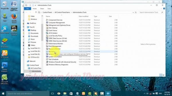 Windows 10 : How to Start or Stop WLAN AutoConfig Service