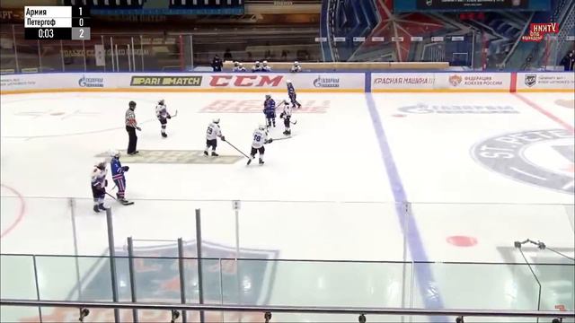 ХК "Армия СКА" 13 - ХК "СКА Петергоф" 13 | 09.10.2021 смотреть онлайн
