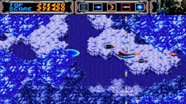 Sega Mega Drive 2 Thunder Force 3 Громовая сила 3 Лихие 90е игра детства Вячеслав смотреть онлайн