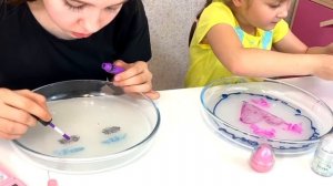 БИТВА СЛАЙМОВ Детская Косметика ПРОТИВ Подростковой / Лизун Слайм Челлендж