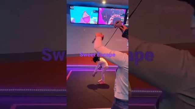 My first grader and I playing Sweet Escape VR together смотреть онлайн