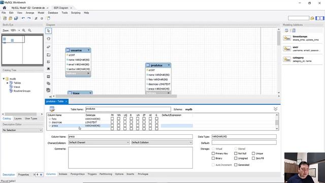 MySQL Workbench # Modelo Entidade Relacionamento (MER) - 02.1 Relacionamento de um para muitos смотреть онлайн