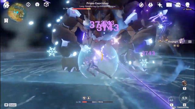 Keqing vs Primo Geovishap - Genshin Impact смотреть онлайн