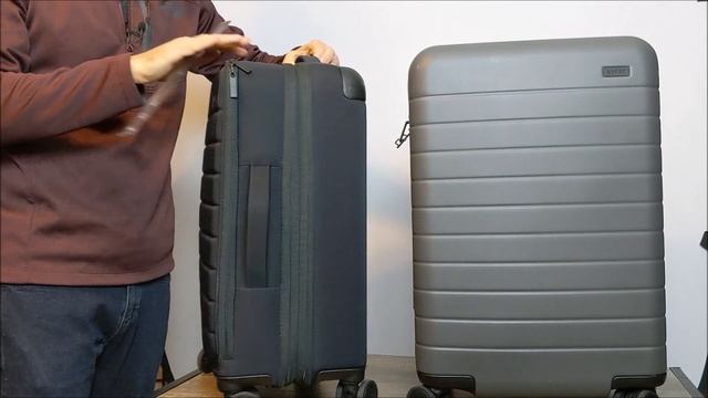 Away Bigger Carry-on vs. Away Expandable Carry-On Review After First Flight with Each Bag смотреть онлайн