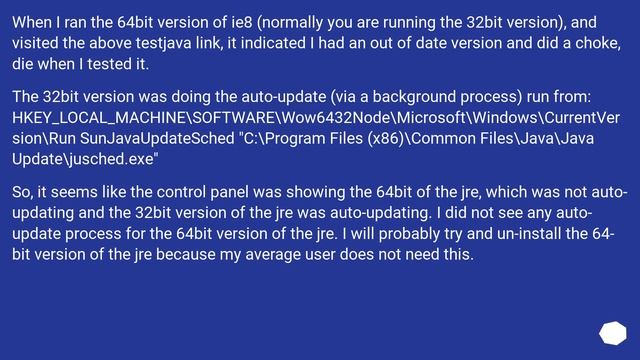 Java Control Panel does not show Update tab on Windows 7 x64 смотреть онлайн