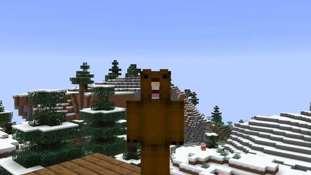 Бобёр орёт в Minecraft.Прикол. смотреть онлайн