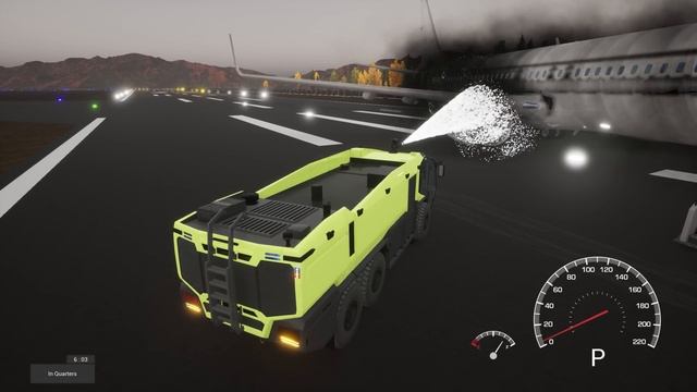Into the Flames - Airport Firefighters Responding! 4K смотреть онлайн