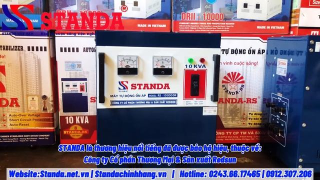 Ổn áp Standa 10KVA dải 90V 2 ổ cắm - Ổn Áp Gia Đình 100% dây đồng Bán Chạy Nhất Hiện Nay смотреть онлайн