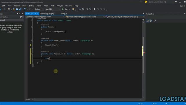 C# | Create Loading Page with Progressbar and Timer in the Visual Studio смотреть онлайн