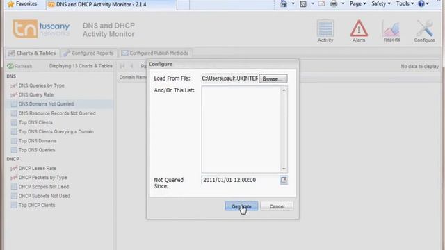 DNS & DHCP Activity Monitor - DDAM - DNS Reports смотреть онлайн