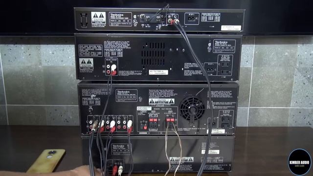 COMO CONECTAR UN EQUIPO TECHNICS DE 4 MODULOS (CD, TAPE, TUNER, AMPLIFICADOR) #tutorial смотреть онлайн
