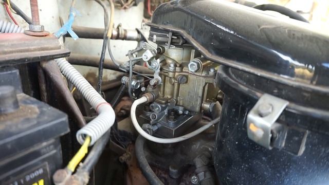 Карбюратор К126ГУ на УАЗ нюансы установки. Тросик газа. Фильтр.