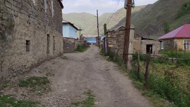 Красоты Дагестана. Улочки села Тпиг. Агульский район. смотреть онлайн