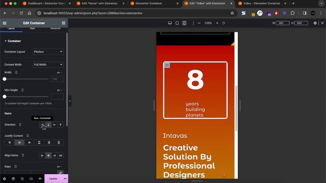 Elementor Flexbox Container Tutorial: Flex and Grid Layout смотреть онлайн