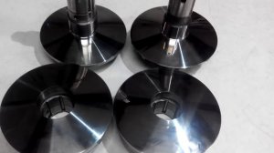 Восстановленная поверхность конусов вариатора Nissan JF010E