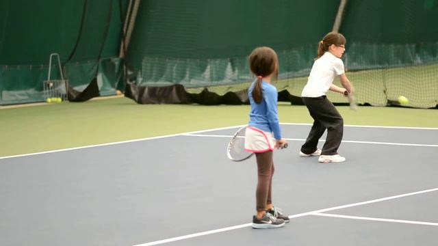 Erica Tennis - 2013 10&U girls doubles (returning serve) смотреть онлайн